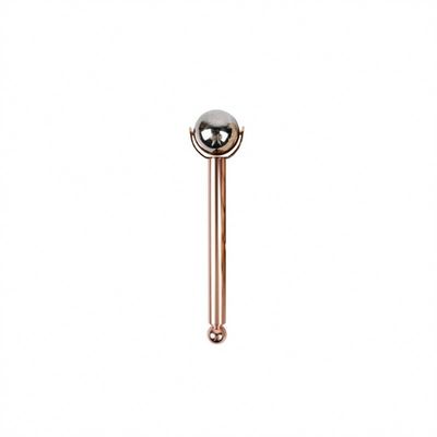 Logotipo personalizado Disponível Dispositivo de emagrecimento facial de liga de zinco Dispositivo de massagem facial de metal Roller Anti-rugas Cuidados da pele Ferramentas de beleza