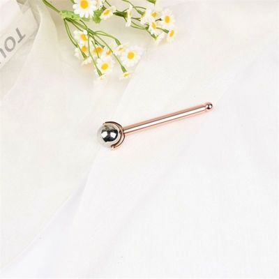 Logotipo personalizado Disponível Dispositivo de emagrecimento facial de liga de zinco Dispositivo de massagem facial de metal Roller Anti-rugas Cuidados da pele Ferramentas de beleza