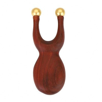 Ferramenta de massagem ocular de latão certificada ISO9001 para ponte nasal Sandalia Facial Gua Sha Massage Comb 95*38mm Tamanho