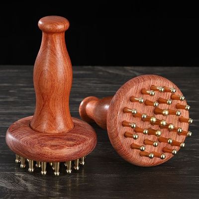 Gua Sha Função Brass Universal Meridiano Massagem Pincel Massagem Corpo Pincel Escalpe Relaxar E Crescimento do Cabelo Máquina de Massagem da Cabeça