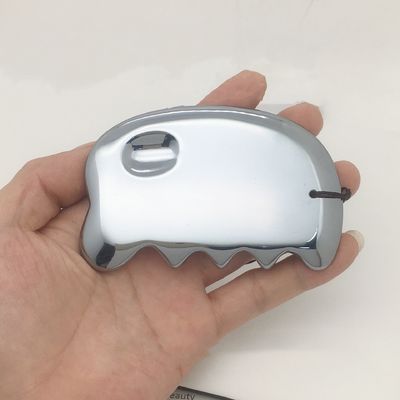 Massagista Facial Terahertz Escrava Corpo SPA Massagem Ferramenta Gua sha Tabela Fisioterapia Tera Hertz Pedra GuaSha Escrava