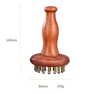 Gua Sha Função Brass Universal Meridiano Massagem Pincel Massagem Corpo Pincel Escalpe Relaxar E Crescimento do Cabelo Máquina de Massagem da Cabeça