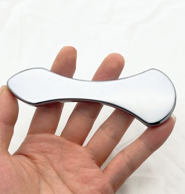 Logotipo personalizado Disponíveld Terahertz Gua Sha Jade Anti Aging Massager Facial para aliviar rugas e relaxamento muscular