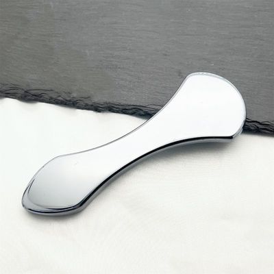 Logotipo personalizado Disponíveld Terahertz Gua Sha Jade Anti Aging Massager Facial para aliviar rugas e relaxamento muscular