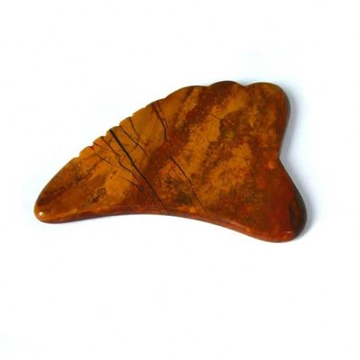 Gua Sha Scraping Massager Board Mookaite Jasper Facial Tool 10cm*7cm*0.6cm Tabela de Massagem Certificada ISO9001