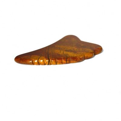 Gua Sha Scraping Massager Board Mookaite Jasper Facial Tool 10cm*7cm*0.6cm Tabela de Massagem Certificada ISO9001