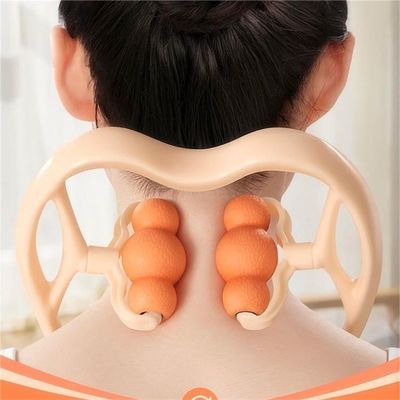 PP/TPR Body Healthcare Massage Tool for Meridian Dredging and Muscle Relaxation Massager de colo do útero manual doméstico