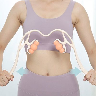 PP/TPR Body Healthcare Massage Tool for Meridian Dredging and Muscle Relaxation Massager de colo do útero manual doméstico