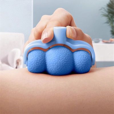 PP/TPR Body Healthcare Massage Tool for Meridian Dredging and Muscle Relaxation Massager de colo do útero manual doméstico