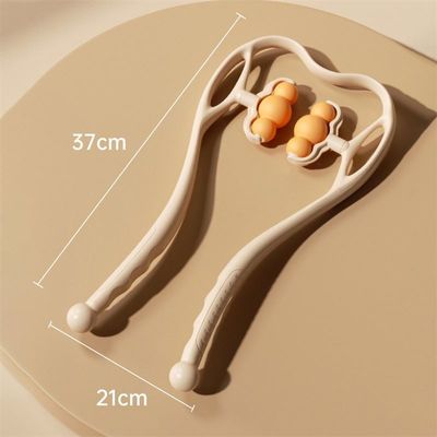 PP/TPR Body Healthcare Massage Tool for Meridian Dredging and Muscle Relaxation Massager de colo do útero manual doméstico