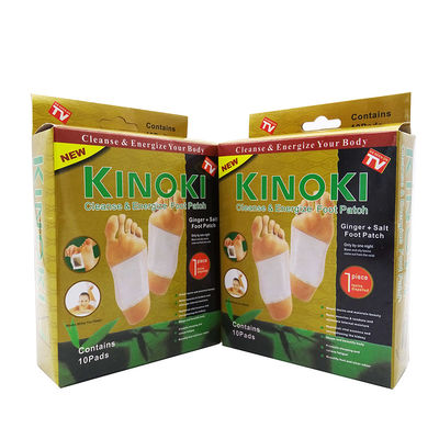 Bandeiras de Detox de Ervas Brancas e Douradas 100% Extracto de Bambú Natural para Aliviar o Estresse e Limpar os Músculos