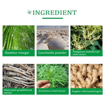 Limpeza natural profunda 10 almofadas para os pés de gengibre e 10 folhas adesivas para aliviar o estresse