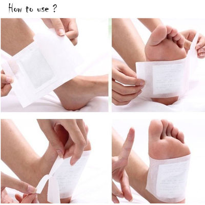 10 Pads Ervas Desintoxicantes para Pegar na Sola do Pé 100% Ervas Naturais Alivio do Estresse e Sono Profundo