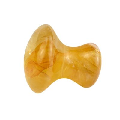 Citrino Amarelo Fungo Gua Sha Facial Massagem Ferramenta forma de cogumelo a preços acessíveis