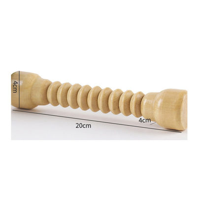 Equipamento de massagem corporal Terapia de madeira Roller de pé Guasha Ferramentas de massagem para corpo Gua Sha Massagista e alívio da fascite plantar