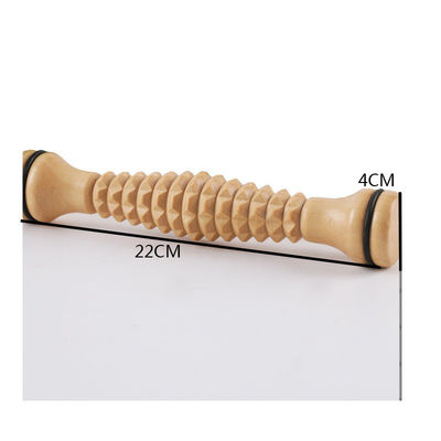 Equipamento de massagem corporal Terapia de madeira Roller de pé Guasha Ferramentas de massagem para corpo Gua Sha Massagista e alívio da fascite plantar