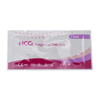 HCG Test Strip Pregnancy Accurate Mais de 99% de detecção precoce para a faixa interna Tamanho 80*3mm