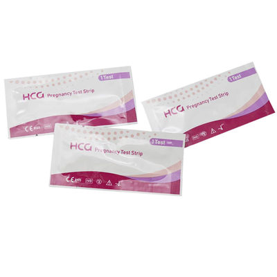 HCG Test Strip Pregnancy Accurate Mais de 99% de detecção precoce para a faixa interna Tamanho 80*3mm