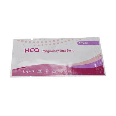 HCG Test Strip Pregnancy Accurate Mais de 99% de detecção precoce para a faixa interna Tamanho 80*3mm