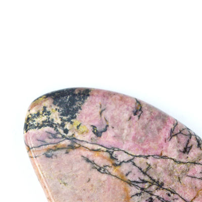 Função de massagem muscular Forma natural do coração Pedra de rodonita Gua Sha Tabela de raspagem para beleza facial e corpo Cuidados de saúde da pele Spa