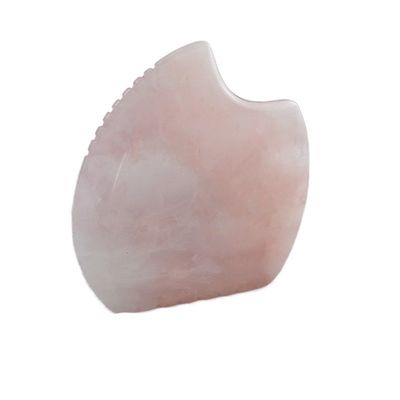 Gua Sha Pedra Ferramenta Natural Rosa Quartz Borboleta Guasha raspador Acupuntura Rosto Atrás Massagista de Pé Cuidados de Saúde Pedra Terapia