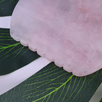 Gua Sha Pedra Ferramenta Natural Rosa Quartz Borboleta Guasha raspador Acupuntura Rosto Atrás Massagista de Pé Cuidados de Saúde Pedra Terapia