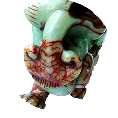 19 kg de carvão à mão de Pixiu Toad 20cm Produto mais vendido para amantes da arte colecionável