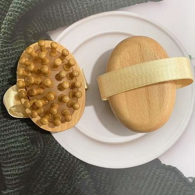 Propriedades Equipamento de massagem da cabeça Chegadas 100% Puro Pincel de Bambu Massagem Popular Beech Wood Air Cushion Largo Pênis Pincel