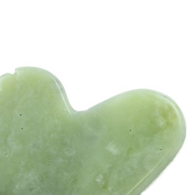 Experimente os benefícios da massagem de corpo inteiro com a ferramenta de raspagem de pedra natural e a marca privada Xiuyan Jade Green Guasha
