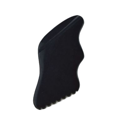 Ferramenta de massagem corporal Nefrita natural Hetian Jade Gua Sha para auto-cuidado da pele Facial lifting salão de beleza