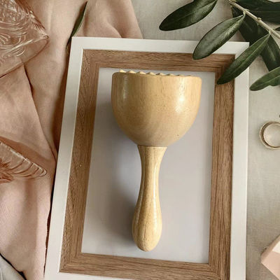 2023 Custom Gua Sha Anti-celulite Terapia de madeira Taça de massagem sueca com ferramentas de massagem de rolos para equipamentos de massagem corporal