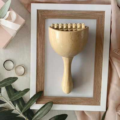 Equipamento de massagem corporal Cálice de massagem Gua Sha de madeira para madeira natural Massagista Produtos de beleza Cuidados de saúde Spa Relax