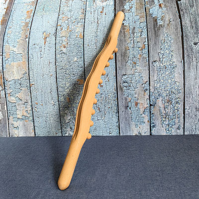 Equipamento de massagem corporal Bastão de massagem Gua Sha de madeira Rosto e corpo Dredge Meridiano músculo da fascia Relaxe Ferramenta de fisioterapia