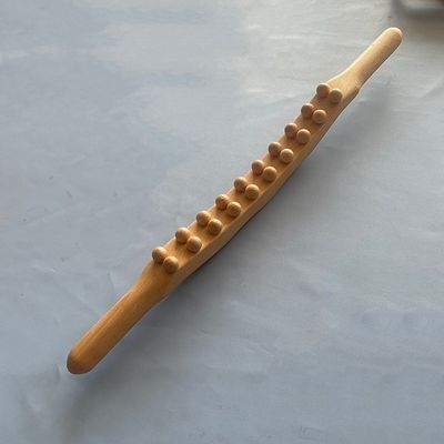Equipamento de massagem corporal Bastão de massagem Gua Sha de madeira Rosto e corpo Dredge Meridiano músculo da fascia Relaxe Ferramenta de fisioterapia
