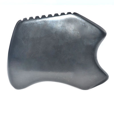 Forma Especial Gua Sha Board Natural Black Bian Pedra ferramenta de raspagem para equipamentos de massagem facial e corporal