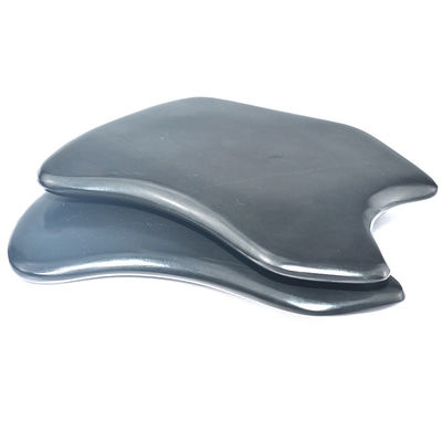 Forma Especial Gua Sha Board Natural Black Bian Pedra ferramenta de raspagem para equipamentos de massagem facial e corporal