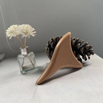 Massagista Facial Forma de Cone Triangular Faixa Madeira Gua Sha Massagem Scraping Board Madeira Guasha Massagista Corpo Autocuidado Spa Músculo Relax Tool