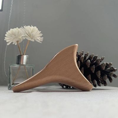 Massagista Facial Forma de Cone Triangular Faixa Madeira Gua Sha Massagem Scraping Board Madeira Guasha Massagista Corpo Autocuidado Spa Músculo Relax Tool