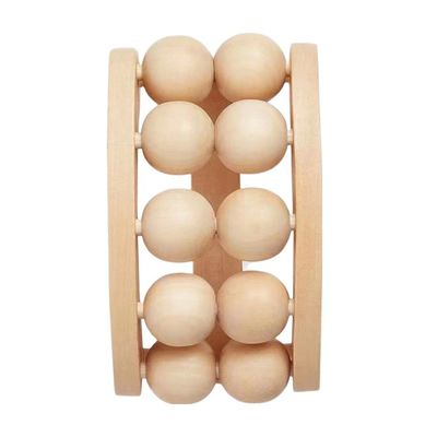2024 Bolas de madeira Gua Sha Meridian Massager Massagem de músculos do corpo Roller de massagem para relaxamento de todo o corpo e autocuidado do spa