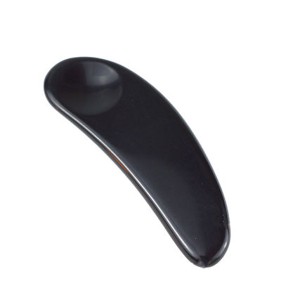 2024 Chegadas Negro Obsidiano Olho Gua Sha Lúpula Massagista Facial Guasha Ferramentas Para Rosto Logotipo personalizado aceito