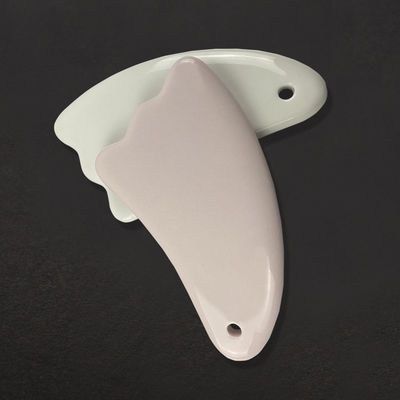 2024 Design Multi Função Cerâmica única Guasha raspando corpo facial Gua Sha massagista para rejuvenescimento do rosto e do corpo
