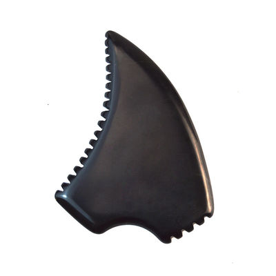Função de Massagem Muscular Forma Triangular Natural Preto Bian Pedra Gua Sha Scraping Board para Massagem Facial e Body Spa