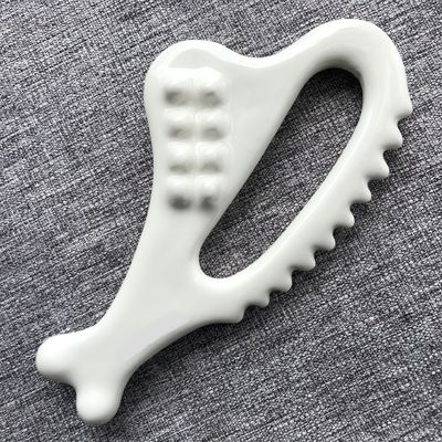 Cuidados com a pele Gua Sha Massagista Facial Guasha Ferramenta de drenagem linfática para massagem facial e corporal Quadro cerâmico Guasha