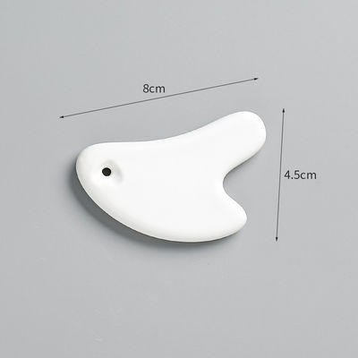 Ferramenta de massagem cerâmica de Guasha para drenagem linfática e placa Gua Sha de grau médico