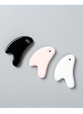 Ferramenta de massagem cerâmica de Guasha para drenagem linfática e placa Gua Sha de grau médico
