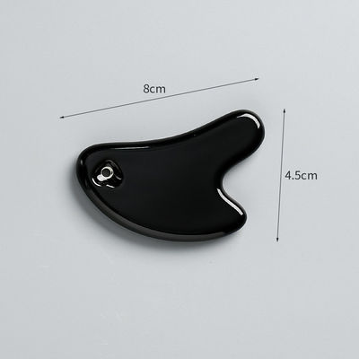 Ferramenta de massagem cerâmica de Guasha para drenagem linfática e placa Gua Sha de grau médico