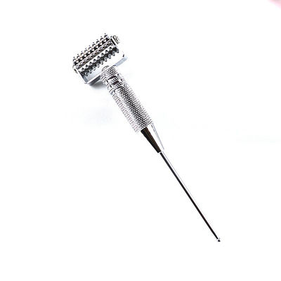 Equipamento de massagem corporal sonda de pontos de acupuntura de ouvido com rolos e estimulador corporal caneta de acupuntura reflexologia facial ferramenta de massagem