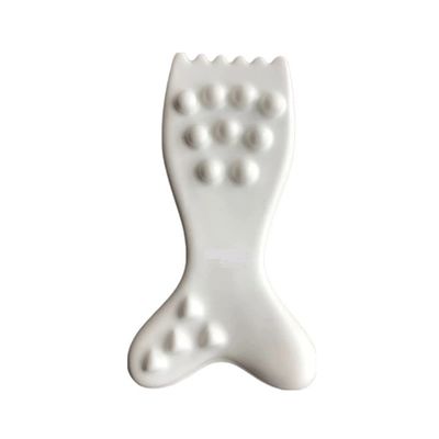 Ferramenta de massagem facial Gua Sha de cerâmica Logotipo personalizado Guasha Tabela para a pele do rosto do corpo SPA Massagem de terapia de acupuntura