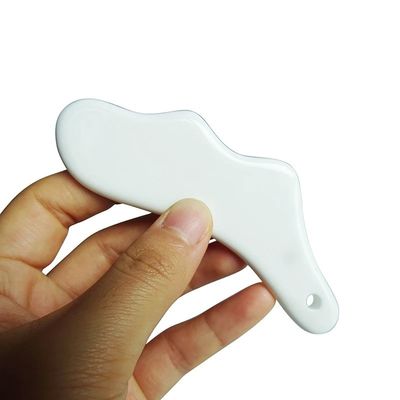 Facial Gua Sha Massagem Ferramenta Corpo Escrava Placa Cerâmica Reduzir gordura estática livre portátil para mulheres Adultos