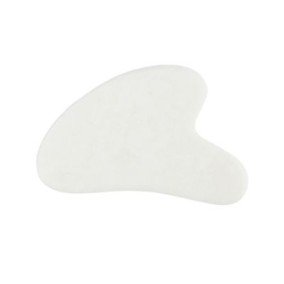 Tabela de Guasha de Pedra de Jade Natural para Massagem de Gua Sha Escrava no Rosto Logotipo personalizado disponível